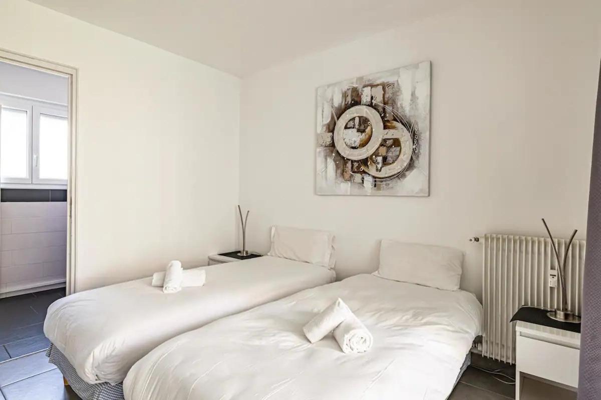 Superbe 3P 2Chambres, 2Terrasses Cannes Centre-Ville, 4 Min A Pied De La Croisette Sas-Meredith Loc Luaran gambar